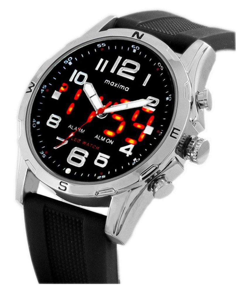 maxima watches analog digital