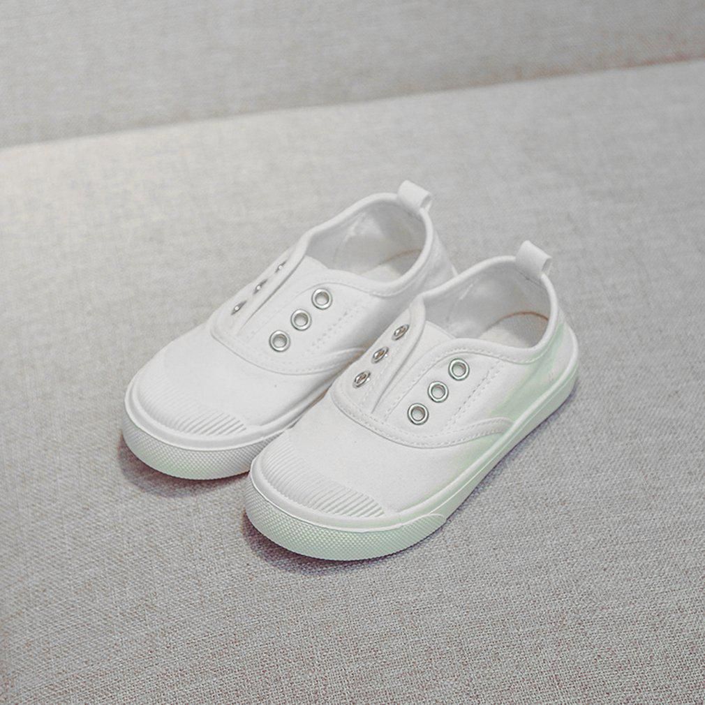white non canvas shoes