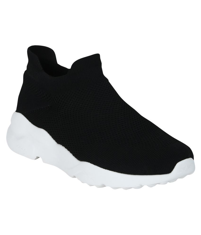Buy Red Tape Black Walking Shoes 