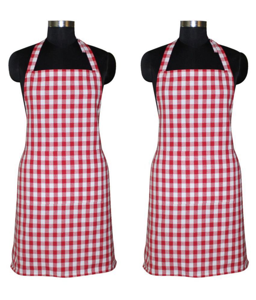     			Airwill - Multicolor Full Apron (Pack of 2)