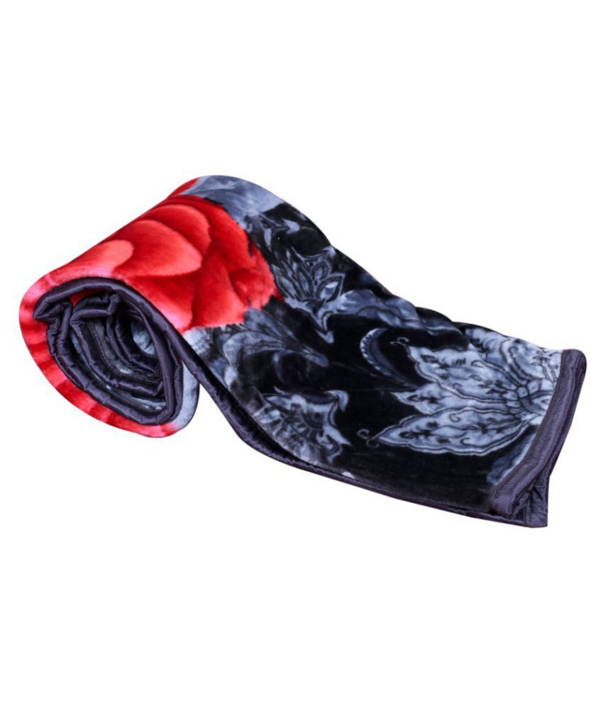 IndiWeaves Single Poly Mink Blanket Buy IndiWeaves Single Poly Mink