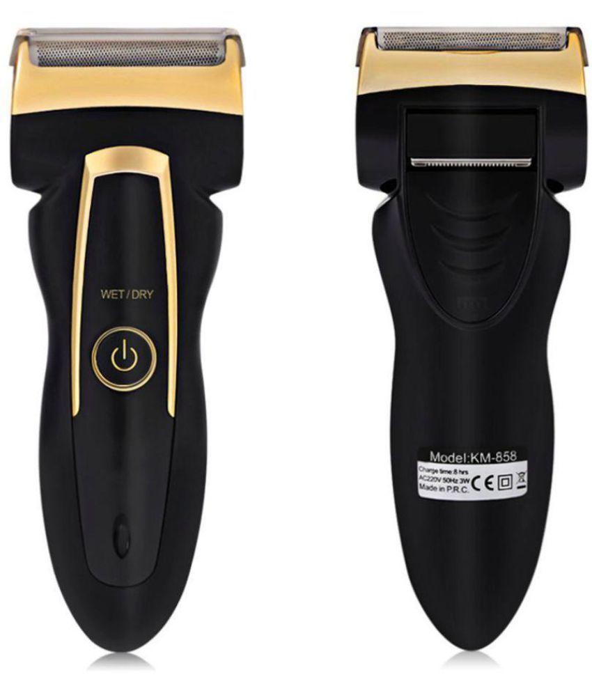 SJ Rechargeable Double Bladed Hair Shaver with Trimmer Clipper for Men