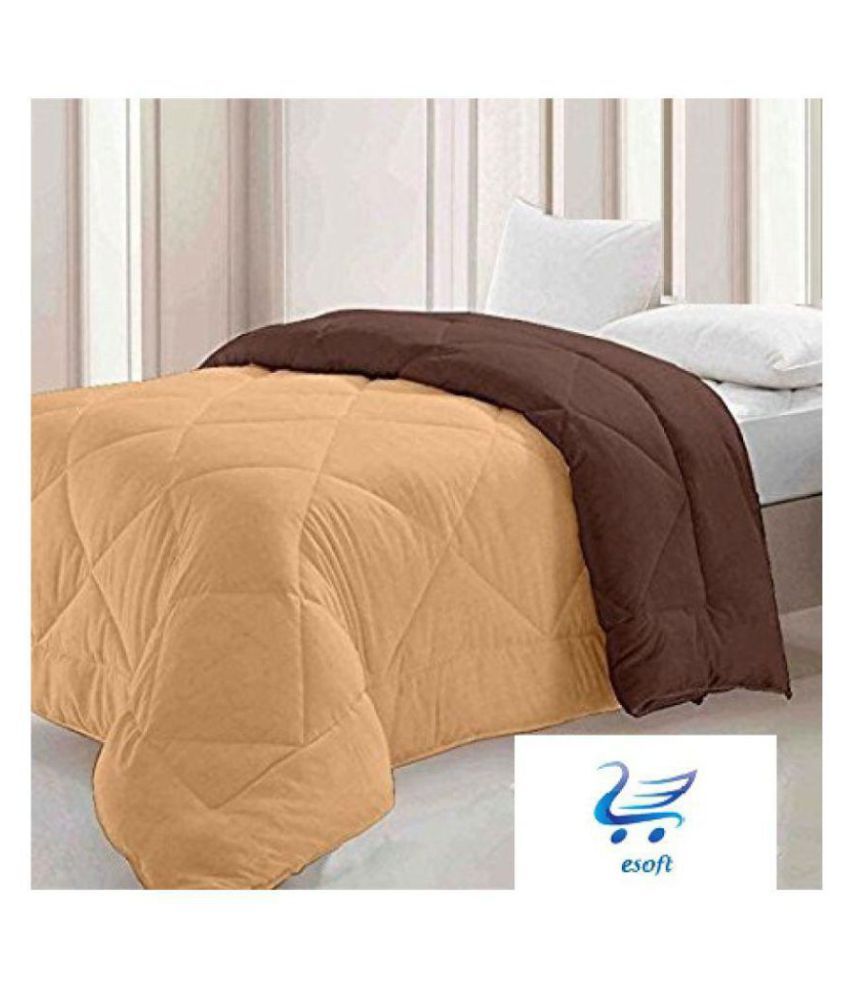 Esoft Single Poly Cotton Plain Blanket - Buy Esoft Single Poly Cotton ...