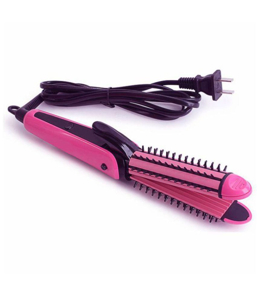 SJ 3 in 1 Nova Hair Curling Iron ( Pink ) Product Style ...