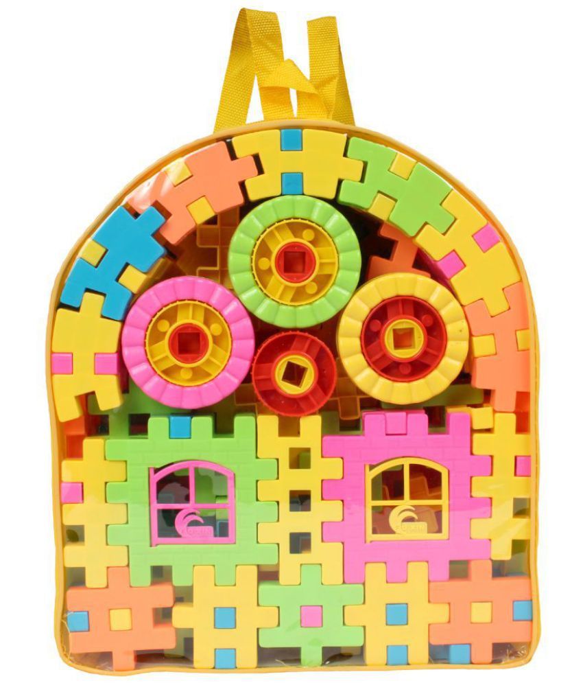 Planet of Toys 118 Pcs Building Blocks For Kids, Children