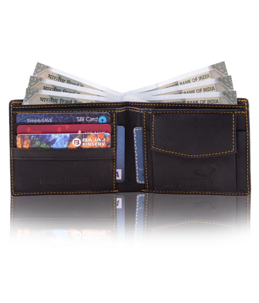 puma 3 fold wallet