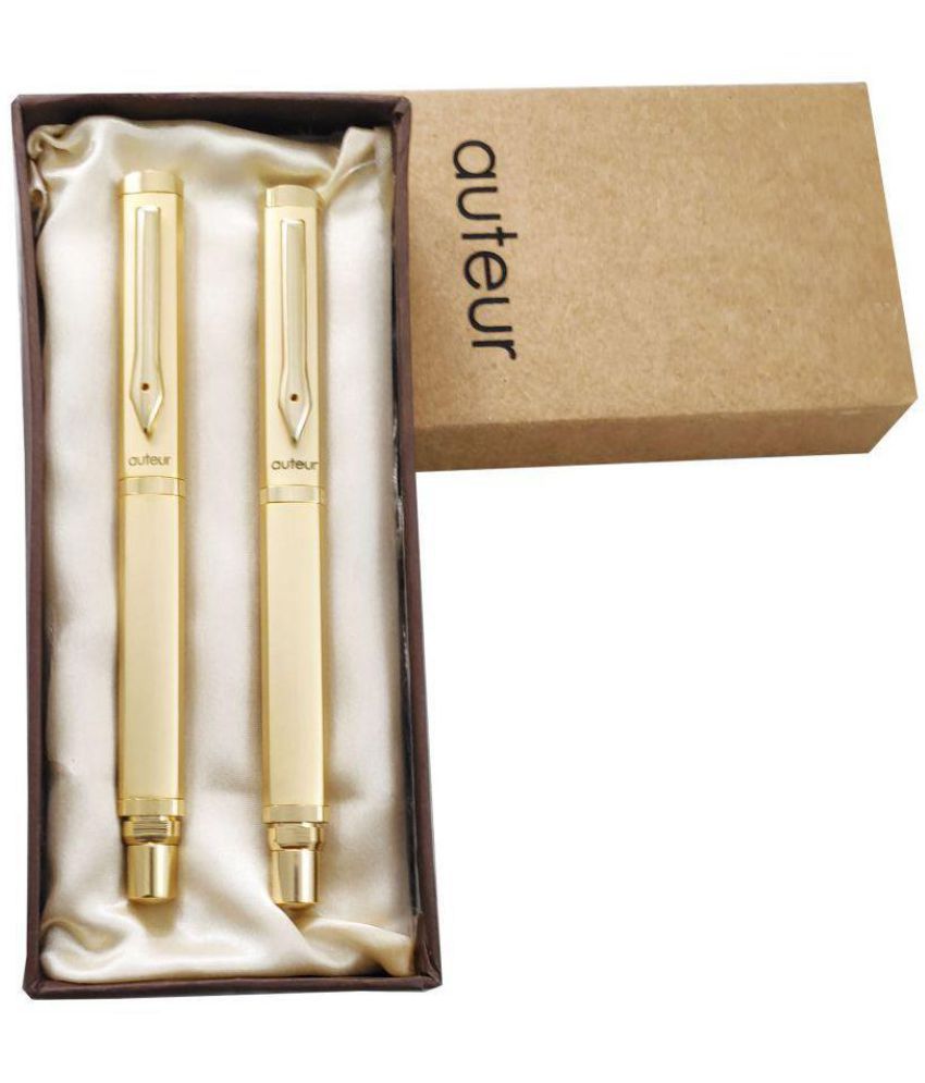 auteur Gold Plated, Premium Pen Gift Set.