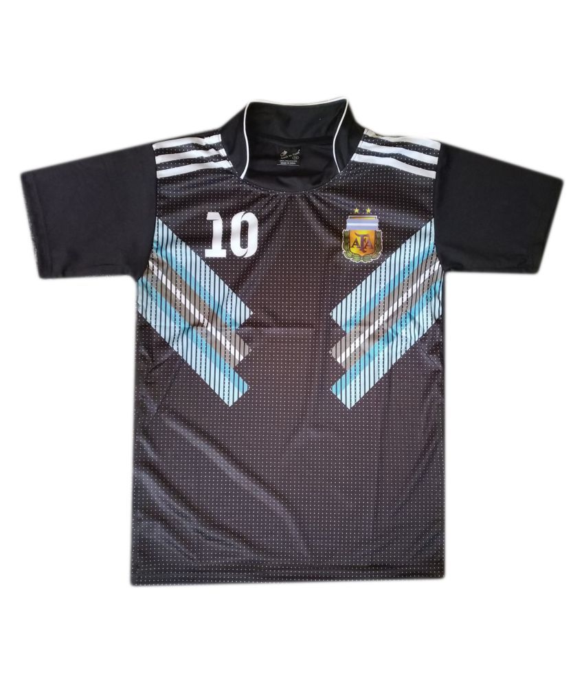 Uniq football jersey for kids (Argentina Black) - Buy Uniq football jersey for kids (Argentina 