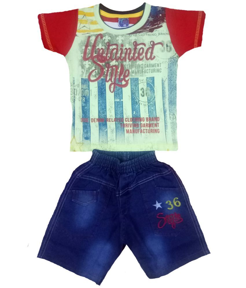 childrens shorts and t shirts