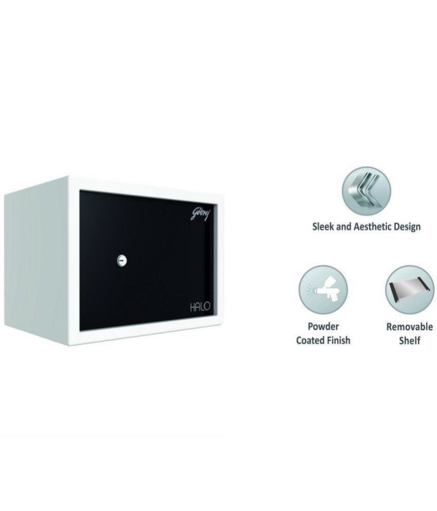 Buy Godrej Halo Mechanical with EXS Safe Locker (Key Lock) Online at