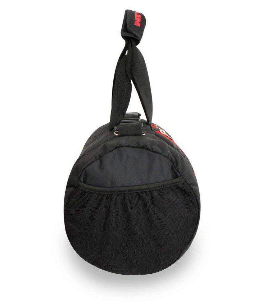 nivia gym bag with shoe compartment