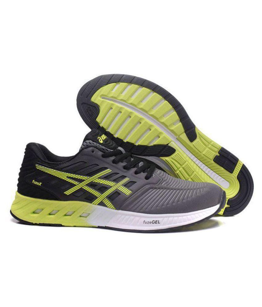 Simple Neon Green Workout Shoes for Gym