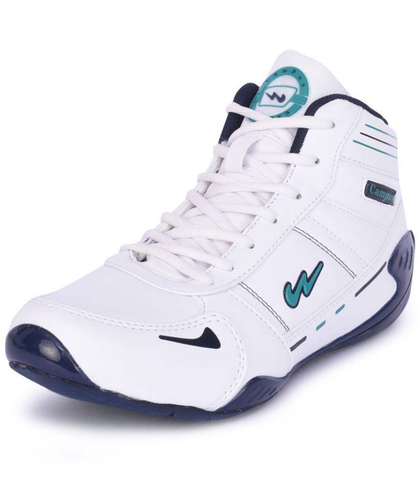 campus shoes for men white