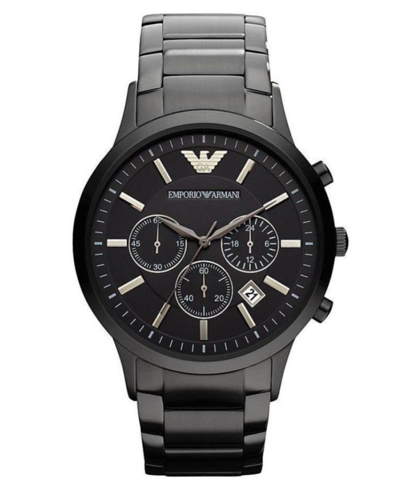 Emporio Armani AR2453 Stainless Steel Chronograph Men's Watch - Buy ...