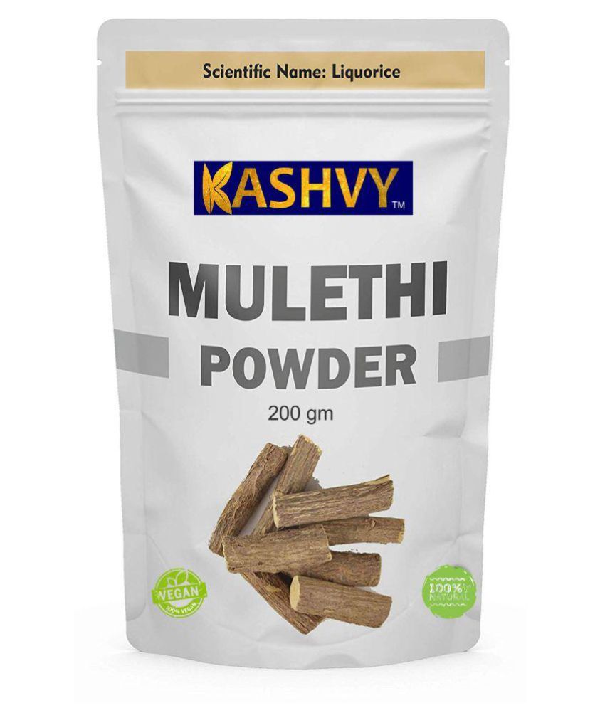     			Kashvy Mulethi Powder 200 gm Minerals Powder