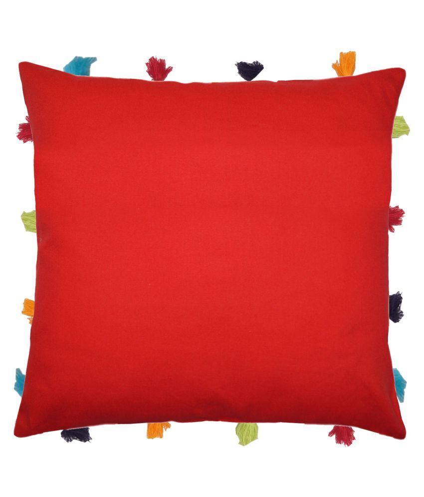 Lushomes Single Cotton Cushion Covers 35X35 cm (14X14) Buy Online at