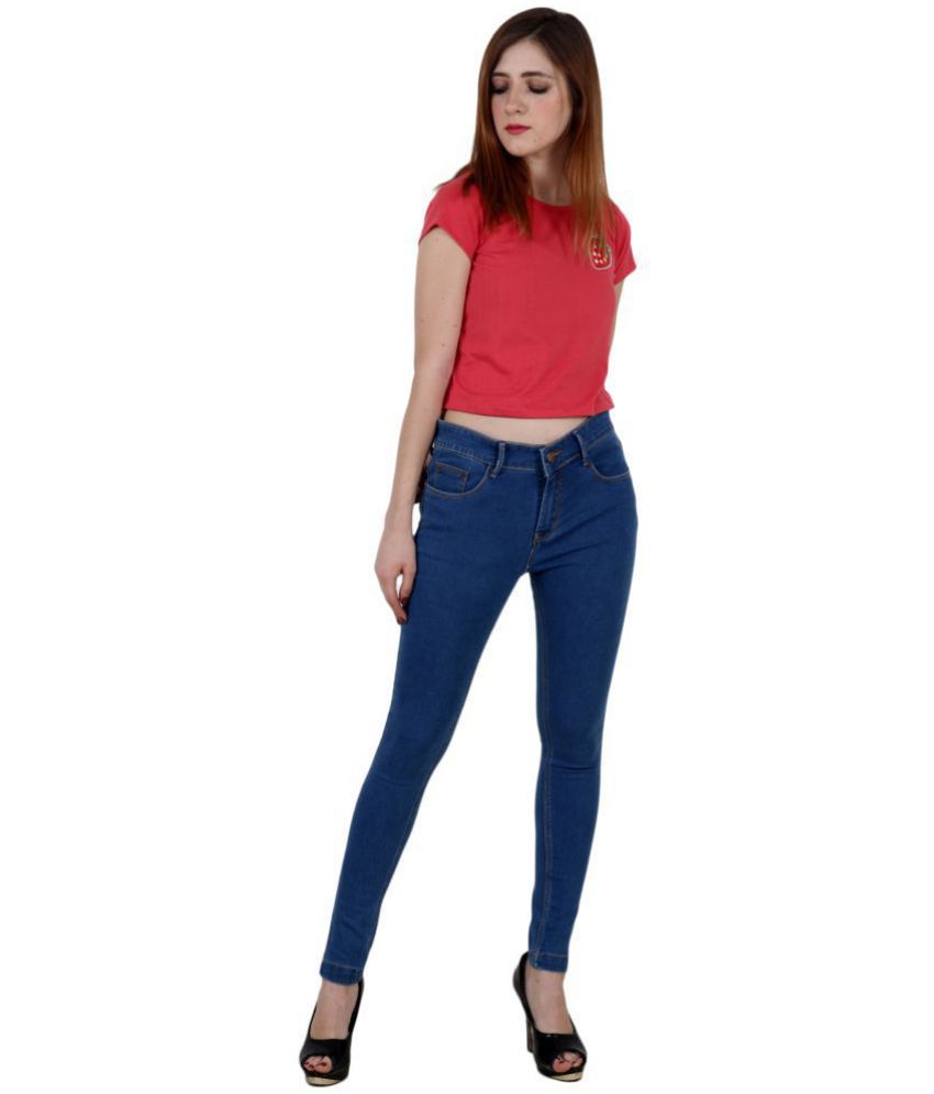 King Size Cotton Jeans - Blue - Buy King Size Cotton Jeans - Blue ...