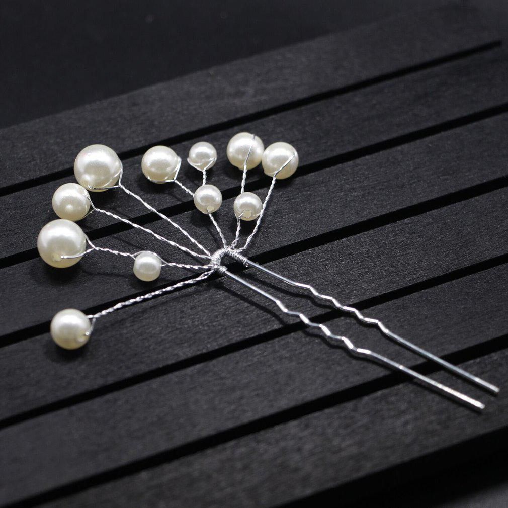 Pearl U-shaped Wedding Hair Accessories Handmade Headdress Wedding Jewelry:  Buy Online at Low Price in India - Snapdeal