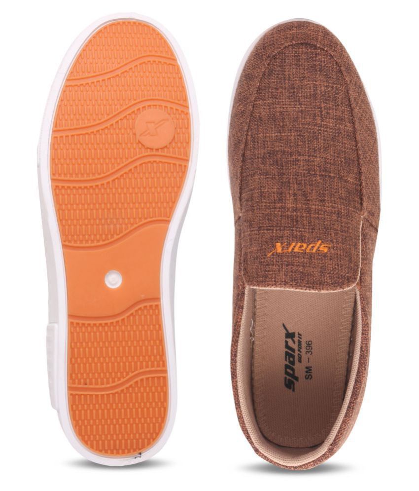 sparx men's mesh loafers