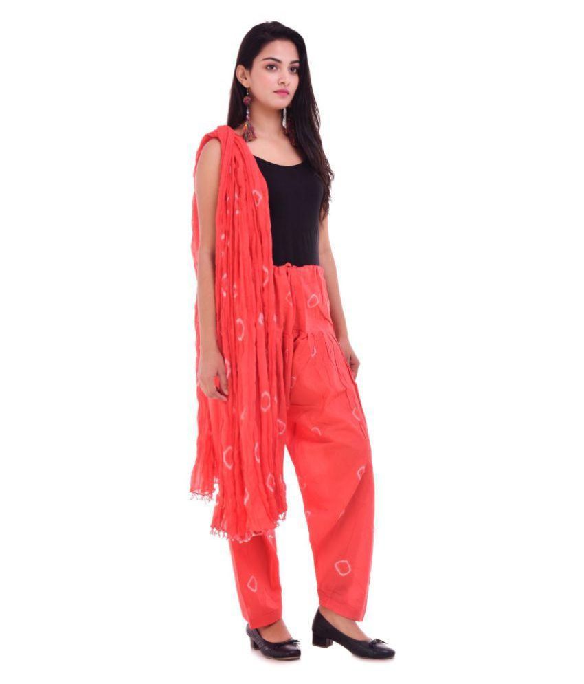 Real Bottom Cotton Single Patiala With Dupatta Price in India Buy