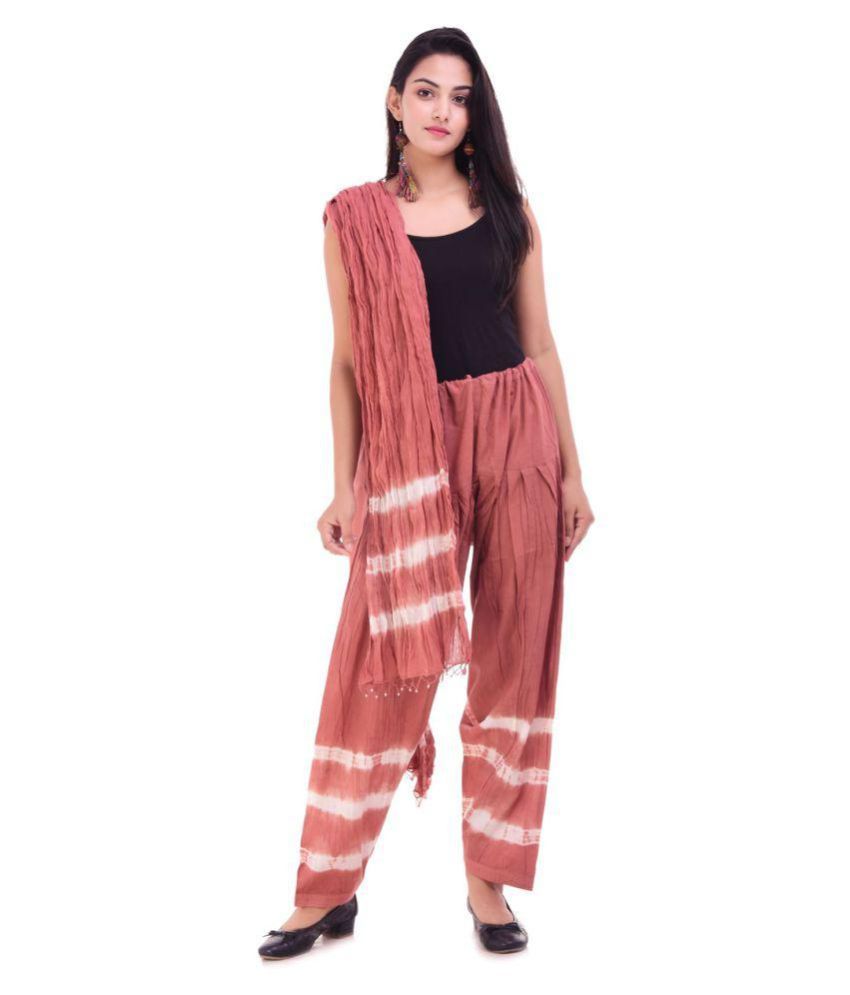 Real Bottom Cotton Single Patiala With Dupatta Price in India Buy