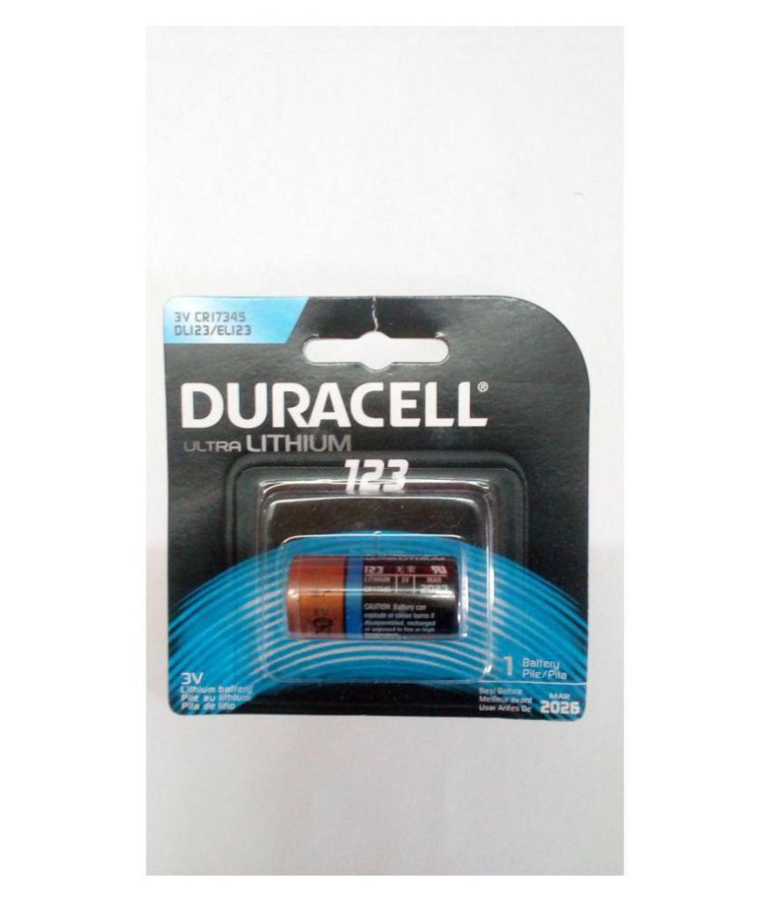     			Duracell DURACELL ULTRA LITHIUM 123 3V Non Rechargeable Battery 1