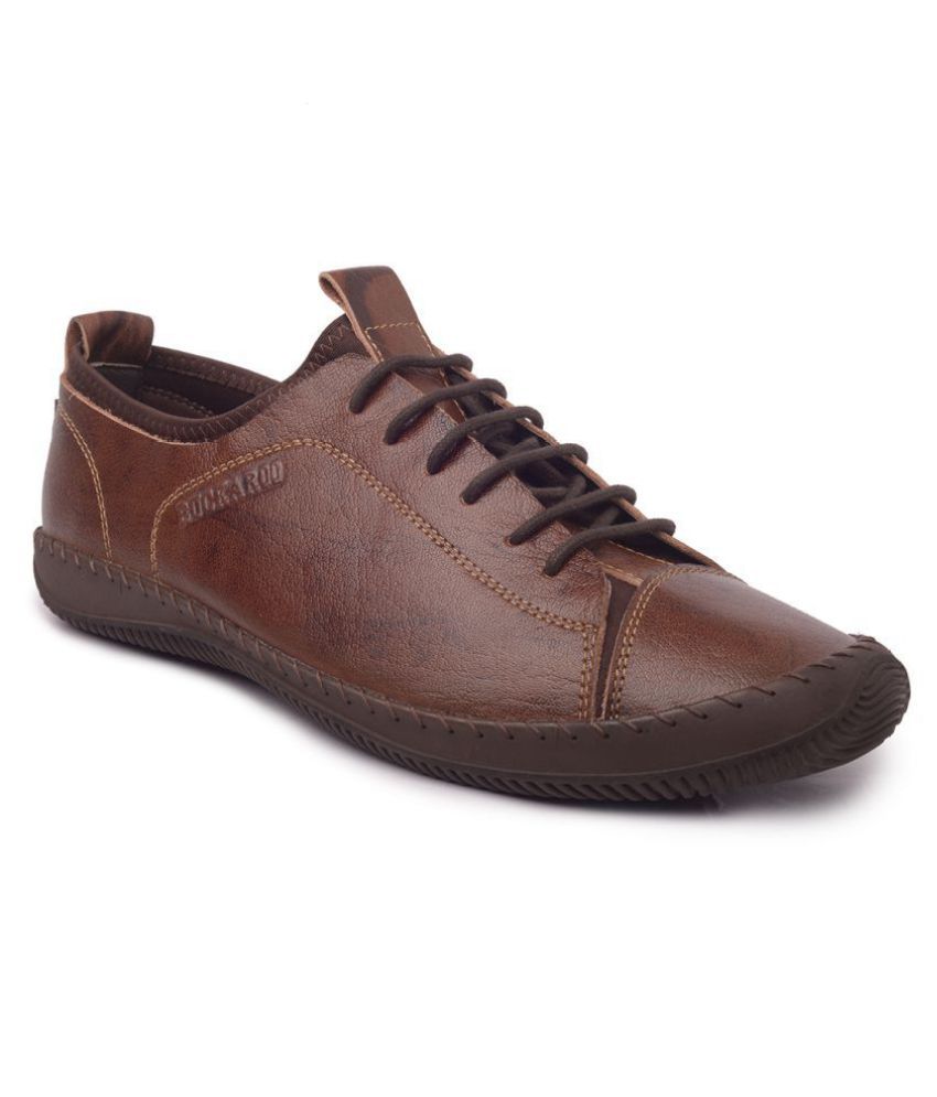 buckaroo brown casual shoes