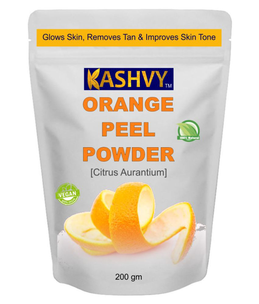 Kashvy Loose Powder Orange Peel Powder for Skin 200 gm