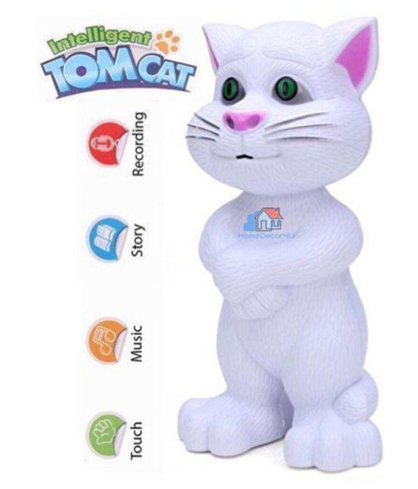 SS international Talking Tom Cat with Recording, Music, Story and Touch ...