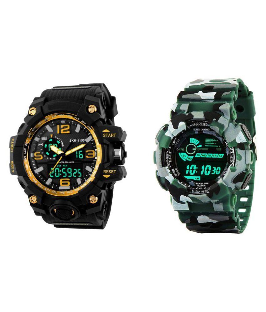 digital watch combo