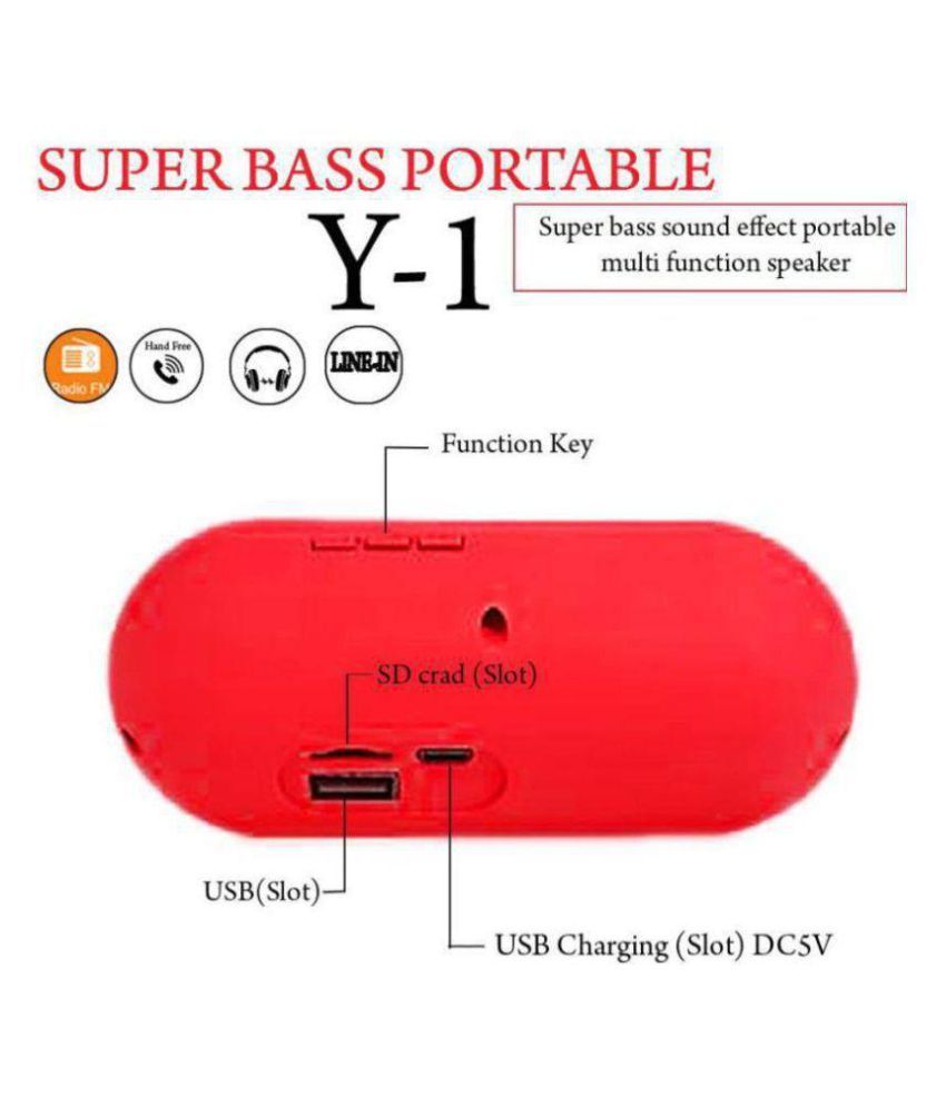 y1 super bass portable