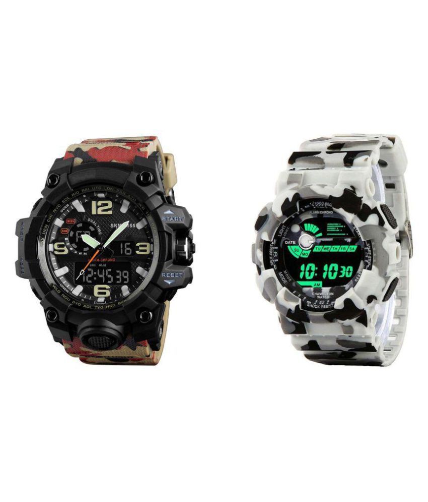 digital watch combo