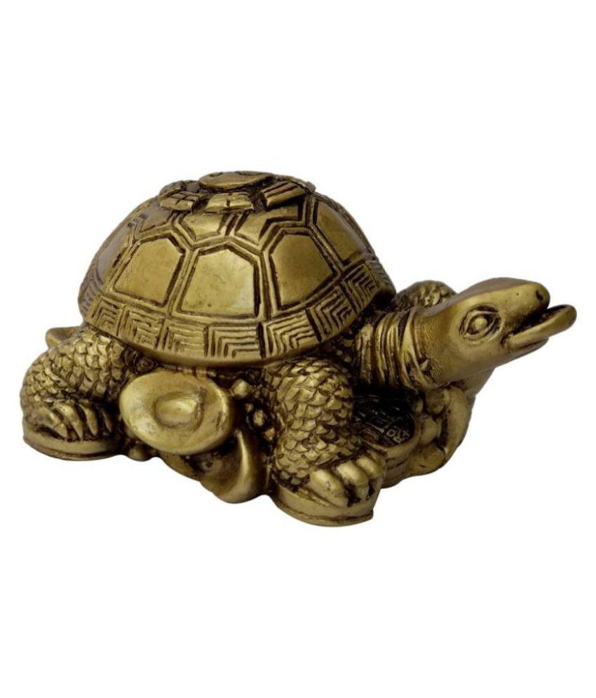     			DD1  Feng Shui / Ying Yang King Tortoise For Good Luck And Prosperity