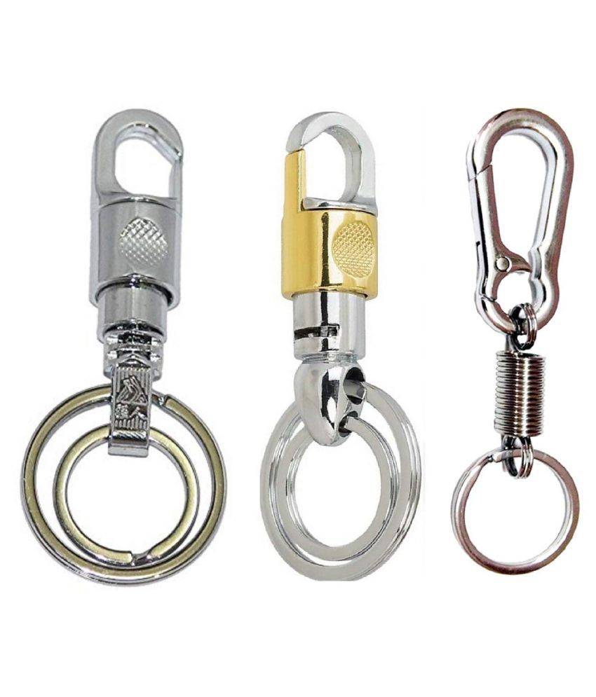 Tag Sky-Combo Of Hook Keychain For Bike & Cars|Hook Locking/Hook Lock ...