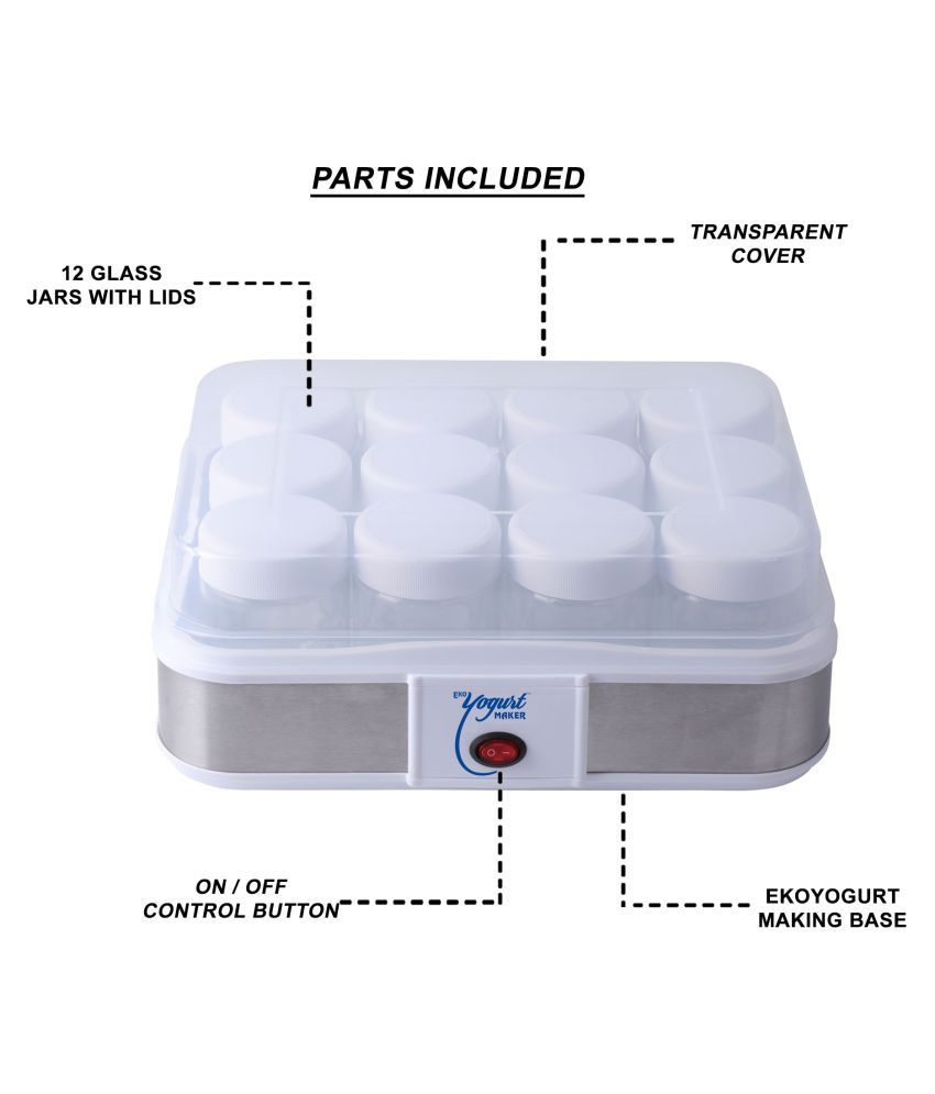EkoYogurt EYM02 Yoghurt Maker Price in India Buy EkoYogurt EYM02