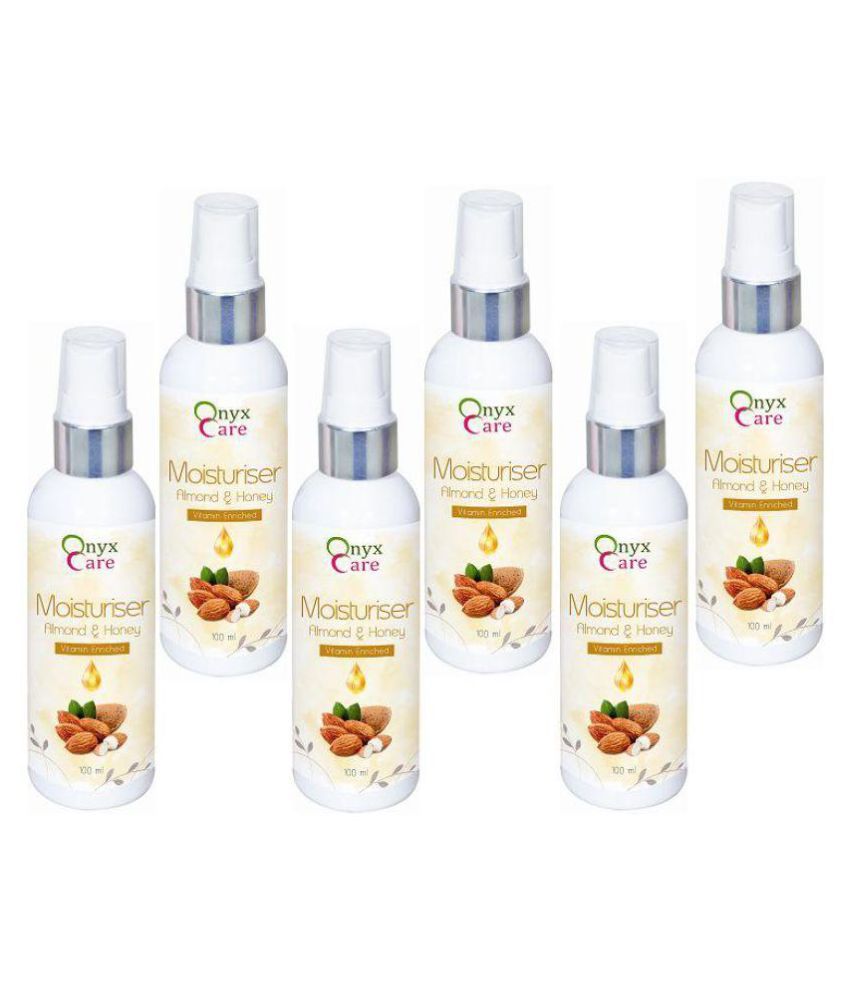     			Onyx Care Almond & Honey Vitamin Enriched ( Pack of 6) Moisturizer 100ml ml Pack of 6
