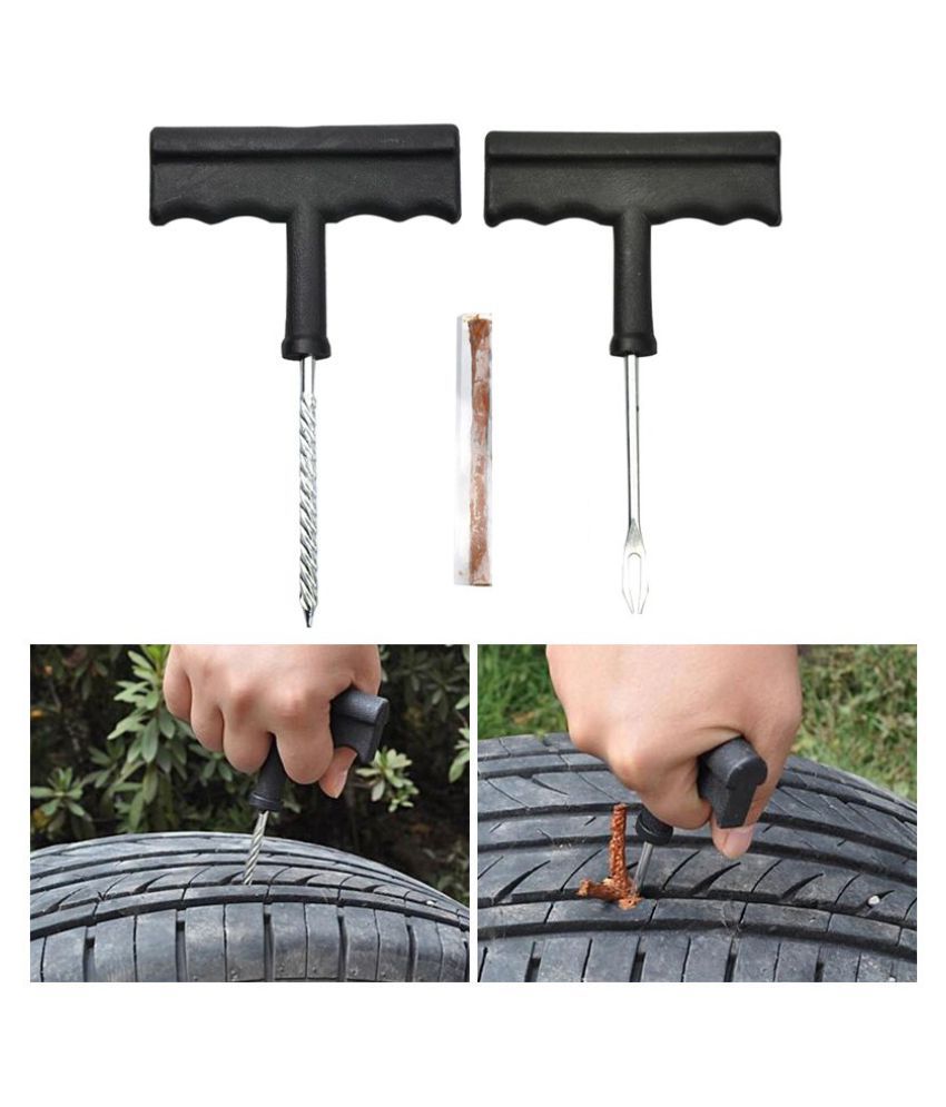 ELEF Tubeless Tyre Puncture Repair Kit 11 - 20 Strips: Buy ELEF ...