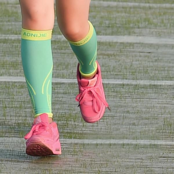 Mens Women Sport Cycling Calf Compress Stocking Basketball Calf