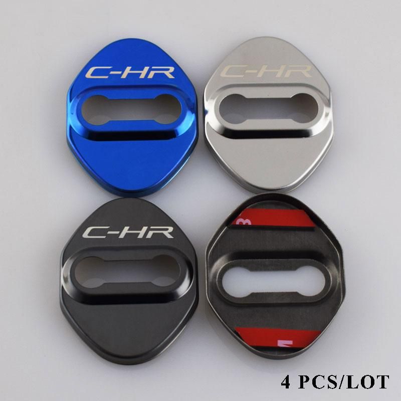 Buy 4Pcs Car Door Lock Protection Cover For Toyota CHR Carraro Avensis
