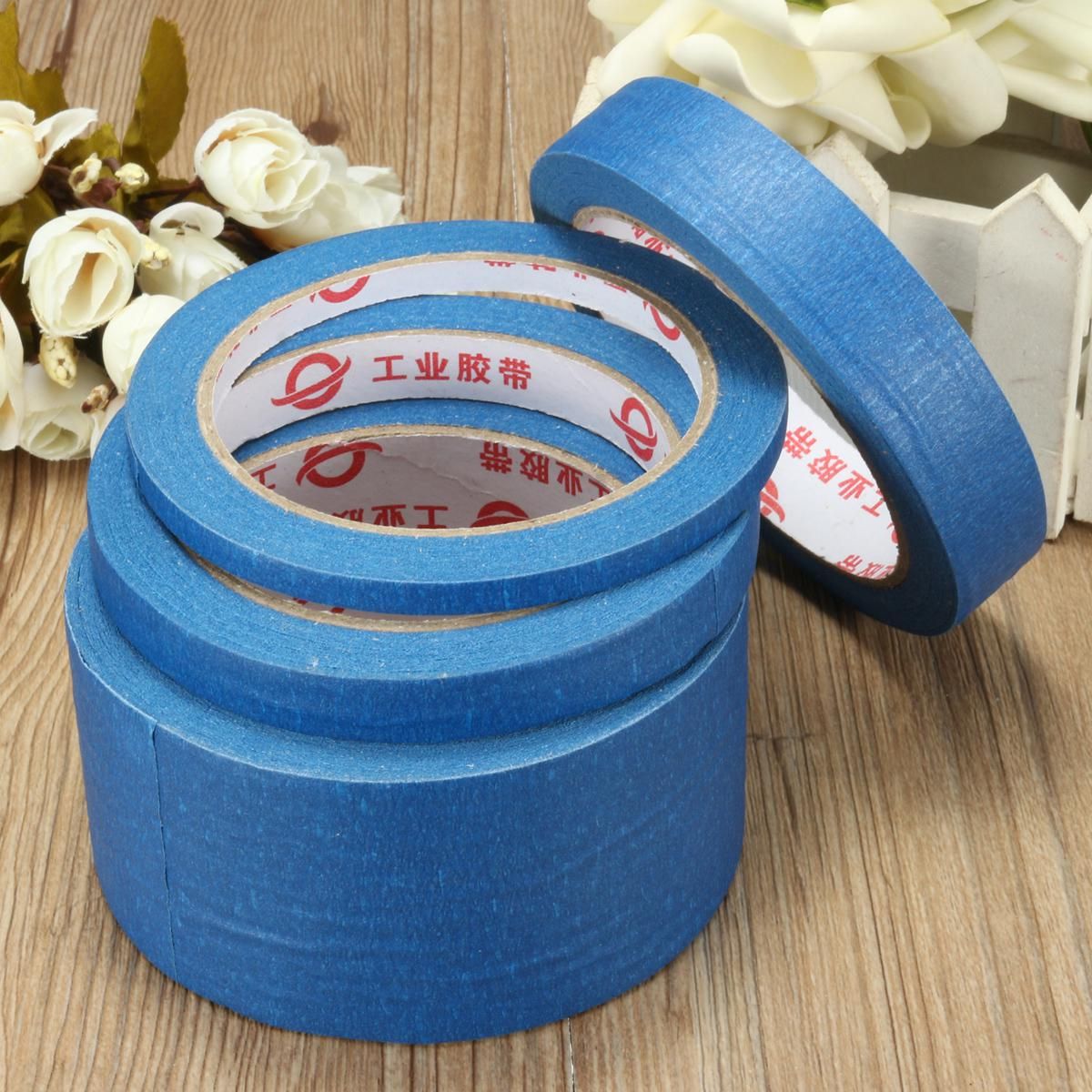 30M/50M Adhesive Masking Tape Paper Painting Painters Decorators