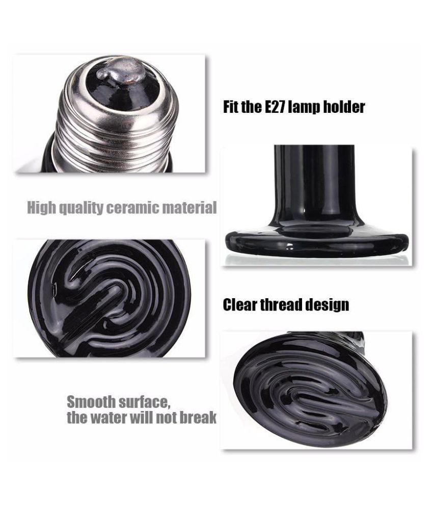 Buy Digital Reptile Thermostat Heating Control + E27 Ceramic Heat