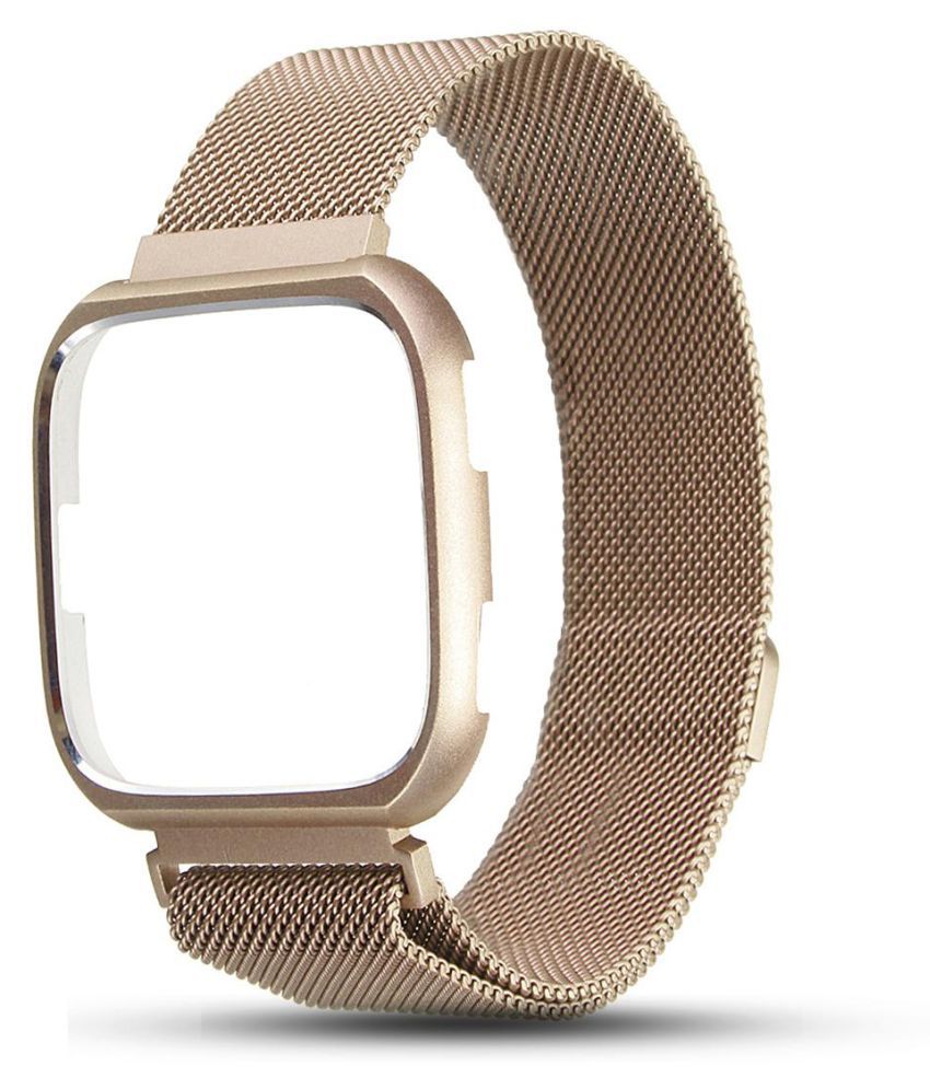 For Fitbit Versa Milanese Stainless 