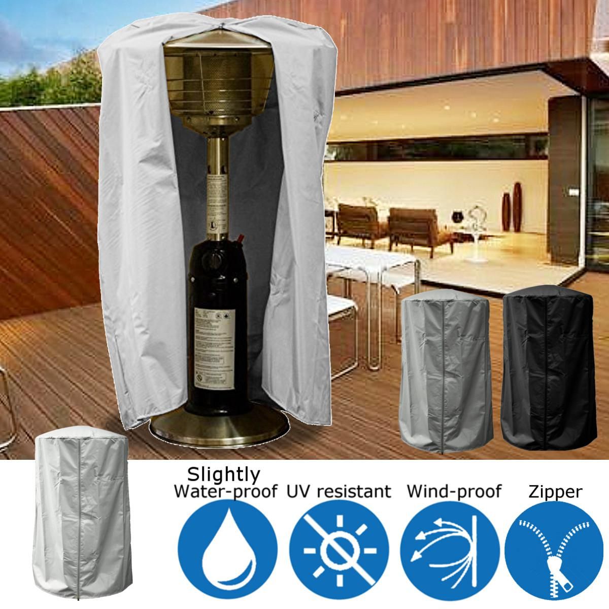 Buy Patio Heater Heater Cover Collapsible Vinyl Dustproof Storage