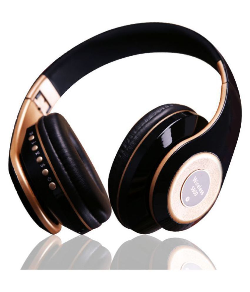 Feezer S930 Bluetooth 4.1 Extra Bass FM/TF Card Over Ear Wireless With Mic Headphones/Earphones