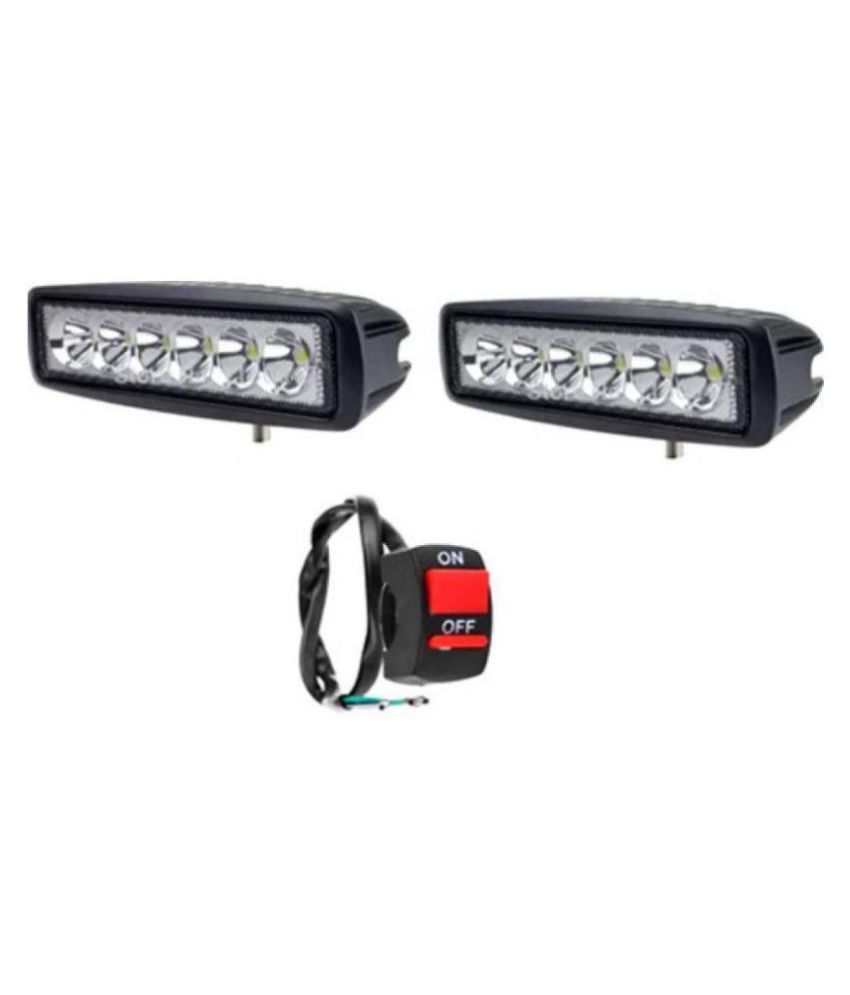 TRP TRADERS LED Fog Light For Universal For Car, Universal For Bike Universal For Bike