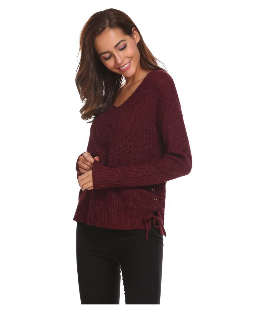 Pullover Sweater Tops 