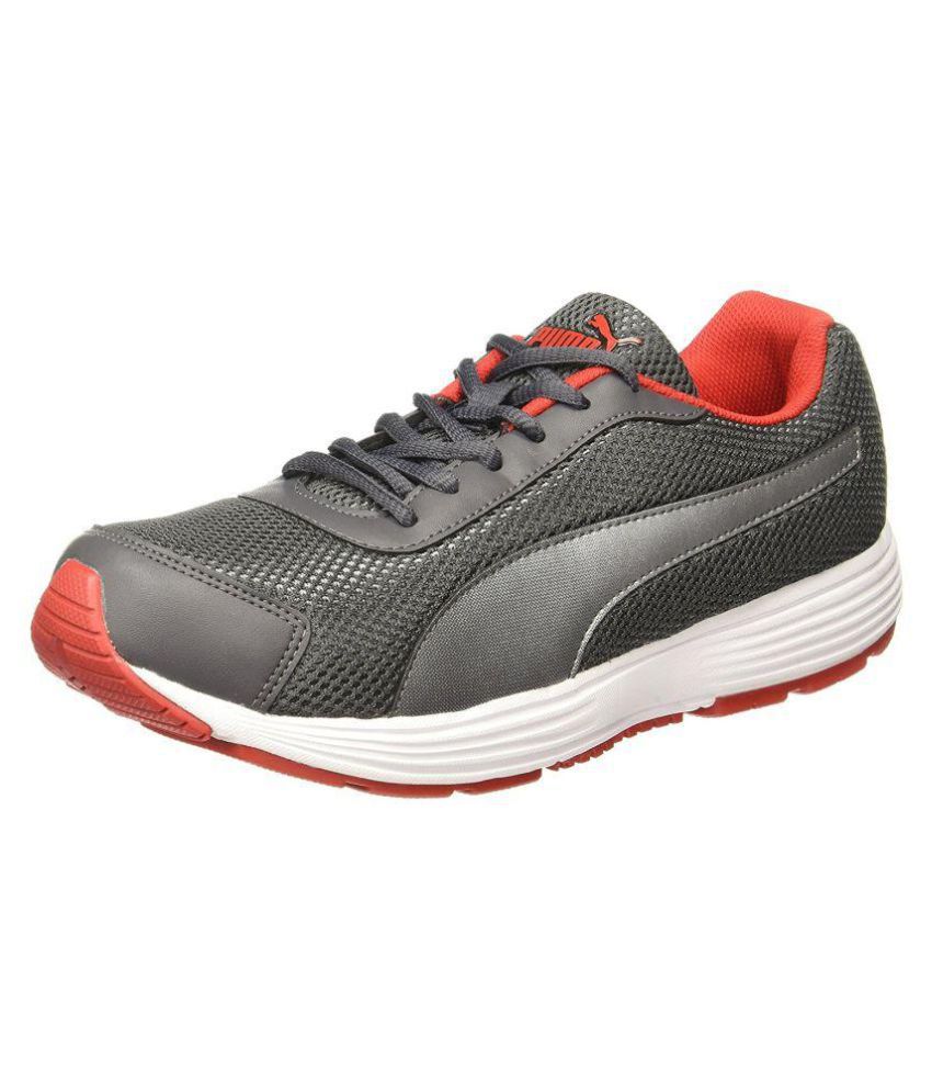 Puma Men's Aeden Running Shoes Gray 