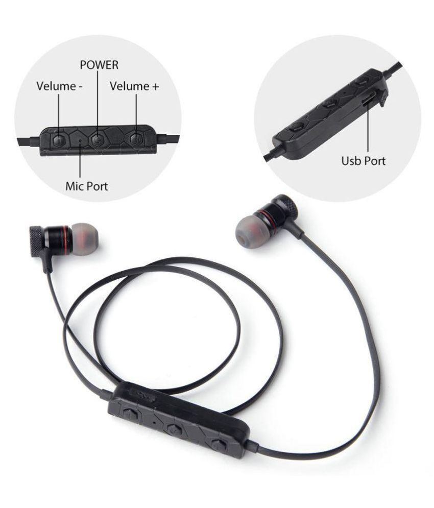 SBS Bluetooth Headphone In Ear Wireless Earphones With Mic