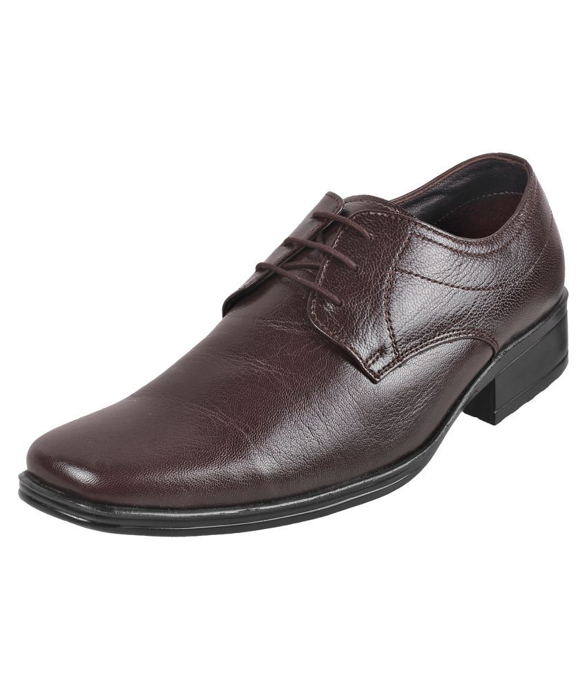 mochi brown formal shoes