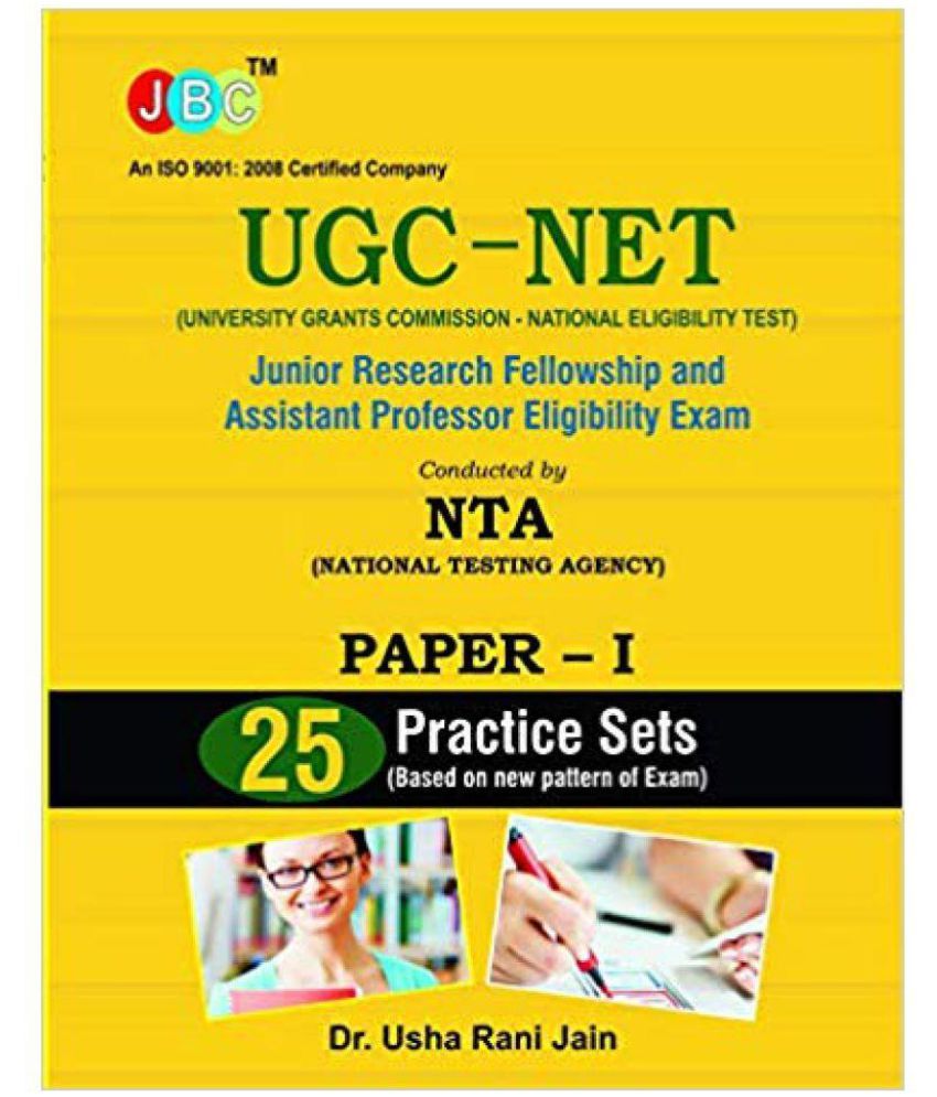     			UGC-NET/JRF/APE Exam Conducted by NTA Paper-I 25 Practice Sets(Based on New Pattern of Exam)